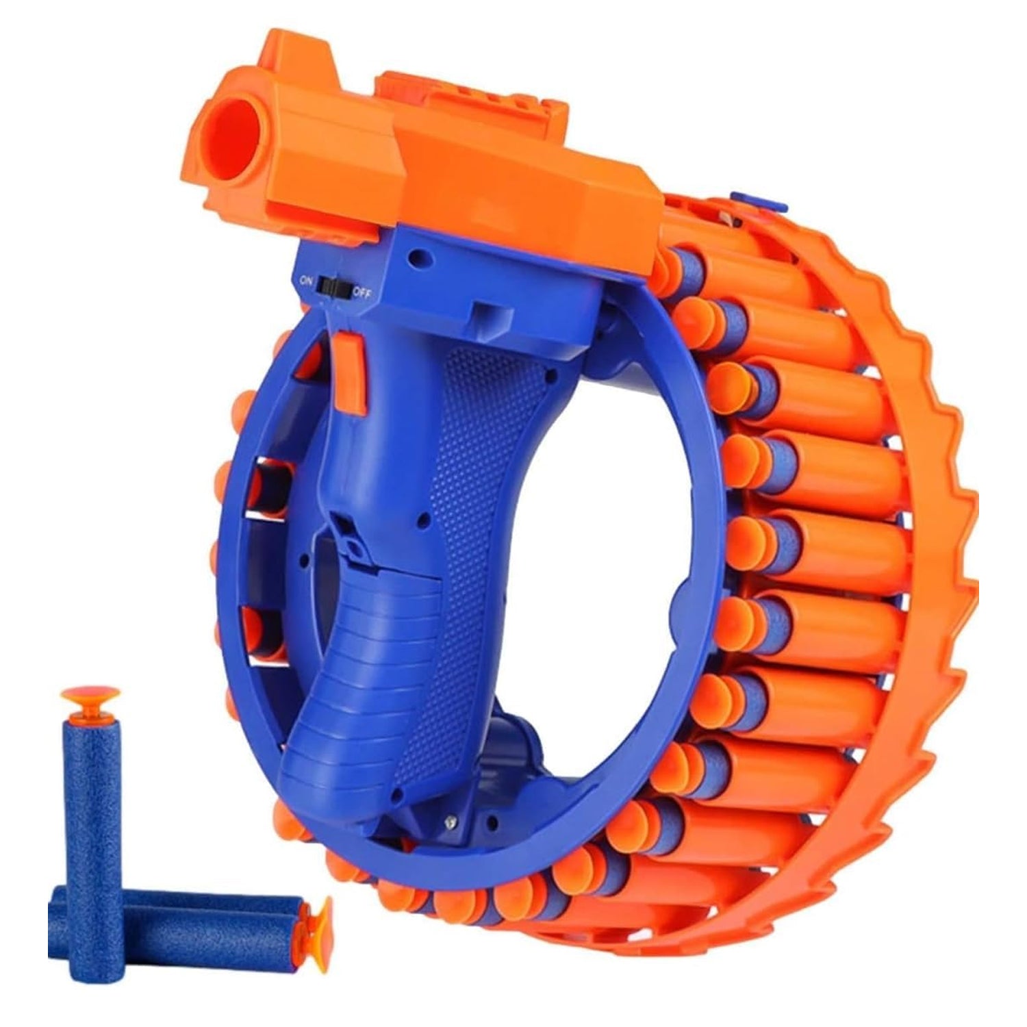 17921 Amazing Toy Gun, Electric Gun for Children, 28 Soft Bullets for Youth Safety, Children's Electric Hand Ring Wheel Soft Bullet Gun, Gift Toys 17921 Amazing Toy Gun, Electric Gun for Children, 28 Soft Bullets for Youth Safety, Children's Electric Hand Ring Wheel Soft Bullet Gun, Gift Toys